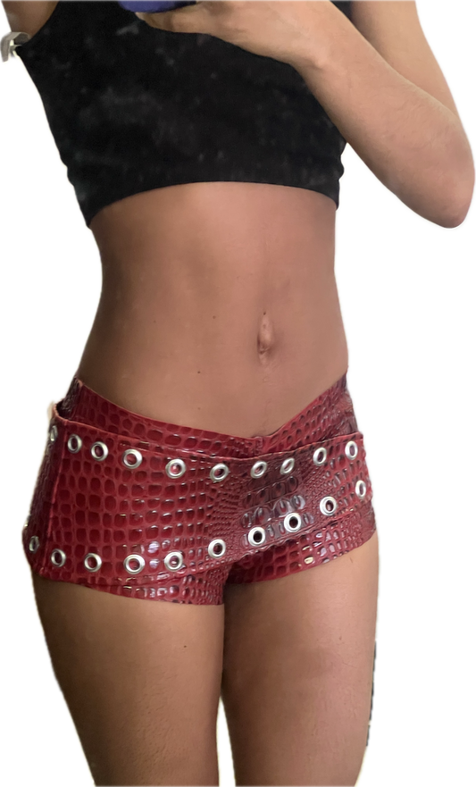 Mini Croc Shorts